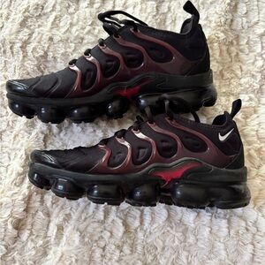 Nike Black and Red Sneakers